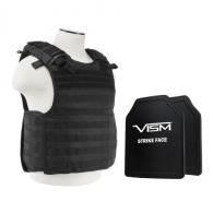NcStar QR Carrier Vest with 10" x 12" PE Hard Plates Black - BPCVPCVQR2964B-A