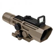 NcSTAR Advance Dual Optic 3-9x 42mm P4 Sniper Reticle Rifle Scope - VADOTP3942G
