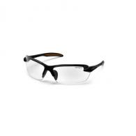 Pyramex Safety Products Carhartt Spokane Safety Glasses Clear Lens with Black Frame - CHB310D