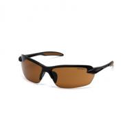 Pyramex Safety Products Carhartt Spokane Safety Glasses Sandstone Bronze Lens with Black Frame