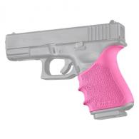 Hogue HandAll Beavertail Grip Sleeve For Glock 19 Gen 3-4, Pink - 17047