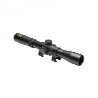 NcSTAR Compact Air Gun Compatible 4x 20mm Plex Reticle with Blue Lens Rifle Scope - SCA420B