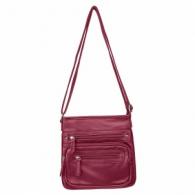 Small Messenger Crossbody- Red - BWV003