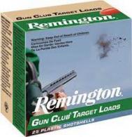 Remington Gun Club Target Loads 12 ga. 2.75 in. 3 Dr. 1 1/8 oz. 8 Shot 250  - 20234