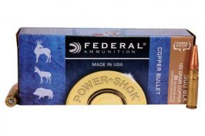 Main product image for Federal Power-Shok Rifle Ammo 300 Blackout 120 gr. Copper HP 20 rd.