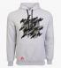 Arsenal Large Gray Cotton-Poly Relaxed Fit Graphic Pullover Hoodie - ARS-H6-GR-L
