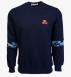 Arsenal Small Blue Cotton-Poly Standard Fit Flex Pullover Sweater