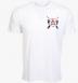 Arsenal Large White Cotton Relaxed Fit Classic T-Shirt - ARS-T1-WT-L