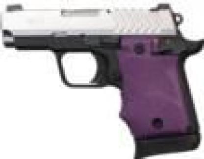 Springfield Armory 911 9mm Ambi Safety Rubber Grip w/FG Purp