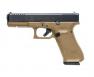 Glock 17 + 1 Round 9MM w/Rough Textured Frame/Steel Fixed Si