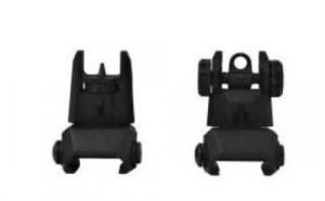 ATI Tactical Flip Up Front & Rear Back Up Sight - Polymer - ATISIGHTSETP