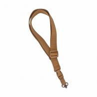 CQB Single Point Sling - QD Push Button Swivel Coyote Brown