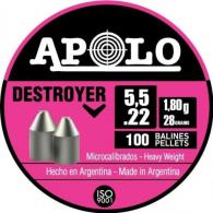 Apolo Destroyer 28rd 5.5mm .22 Caliber 100rd
