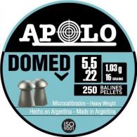 Apolo Domed 16gr 5.5mm .22 Caliber 250rd