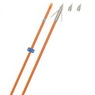 Fin Finder Raider Pro Bowfishing Arrow Orange w/Big Head Point - 13181
