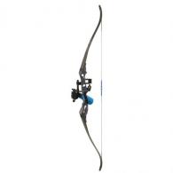 Fin Finder Bank Runner Bowfishing Recurve Package with Winch Pro Bowfishing Reel Black 35 lbs. RH - 81385