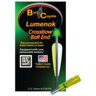 Lumenok Crossbow Nocks Green Flat Gold Tip 3 pk. - GTF3G
