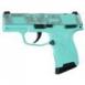 Sig P365 Nitron Pistol Full Tiffany Blue Roses