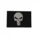 PUNISHER BLACK PATCH w/ ADHESIVE
