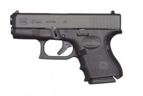 Glock 27 HGA .40 S&W FS 8# 3/10RD MAGS W/Backstraps Dual Recoil Springs - G27 GEN4