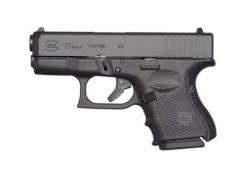 Glock 27 .40 S&W Glock Night Sights 3/9RD MAGS W/Backstrap Dual Recoil Springs - G27 GEN4