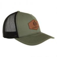 BlackHeart Patch Logo Hat Green/Black - 1601425
