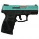 Taurus G3C Green/Black 9mm Pistol