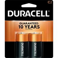 Duracell Coppertop Batteries C 2 pk. - 41333214016