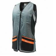 Beretta Silver Pigeon Evo Shooting Vest Grey & Orange XSmall - GT781T155309OIXS