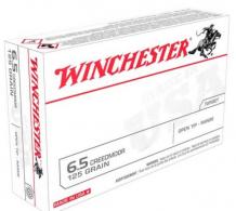 Winchester Ammo USA65CM USA 6.5 Creedmoor 125 gr 2850 fps Open Tip Range 20 Bx/10 Cs