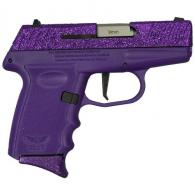 SCCY DVG1 9mm 10rd 3.1 Glitter Royal Purple/ Purple Frame