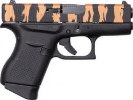 Glock 43X 9mm 6+1 Copper Tiger Stripe Slide - ACG57088