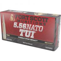 Fort Scott Munitions Rifle Ammo 5.56 70Gr FSM TUI Copper NATO 20 Rounds Per Box