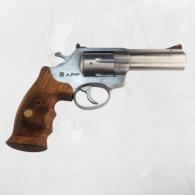 AMERICAN PREC FIREARMS R1 REVOLVER HGR 357 MAG 4 IN BBL STAINLESS 6 Round WOOD COMBAT GRIPS