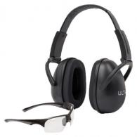ULTRX Blocker Ear and Eye Protection Combo Black
