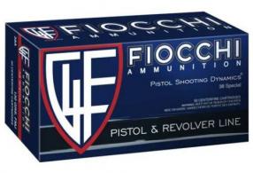 Fiocchi PISTOL SHOOTING DYNAMICS .38 Spc Jacketed Hollow