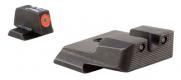Main product image for Trijicon HD Night Set 3-Dot for S&W M&P Green/Orange Outline Tritium Handgun Sight