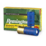 Remington Slugger Managed-Recoil 12 Gauge Ammo 2-3/4" 1oz. Rifled Slug