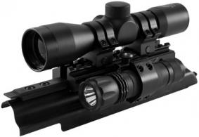 NCStar Sights N Lights AK Combo 4x 30mm Obj 26.2 ft - KAKSCRFS