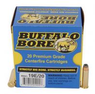 Buffalo Bore Ammunition 19E/20 Tactical 357 Mag 158 gr Jacketed Hollow Point (JHP) 20 Bx/ 12 Cs