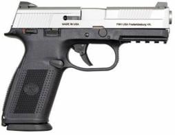 FN 66947 FNS 40 40 S&W Double 4" 10+1 Black Polymer Grip/Frame Grip Stainless Steel Slide - 66947