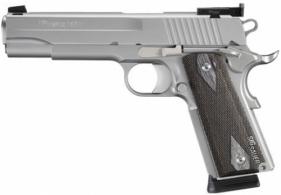 Sig Sauer 1911M-45-S-TGT 1911 Stainless Target 8+1 45ACP 5" Massachusetts Approved - 1911M45STGT