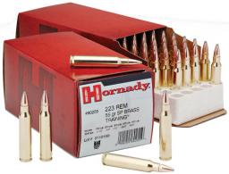 Main product image for Hornady Custom Soft Point 223 Remington Ammo 55gr 50 Round Box