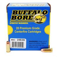 Main product image for Buffalo Bore Personal Defense Jacketed Hollow Point 9mm+P Ammo 124 gr 20 Round Box
