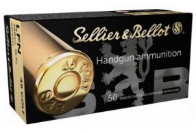 Sellier & Bellot  45 Colt Lead Flat Nose 250 GR 50rd box