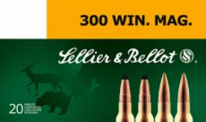 Sellier & Bellot Rifle Hunting 300 Win Mag 180 GR SPCE (Soft Point Cut-T - SB300B