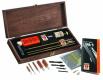 Hoppes Deluxe Gun Cleaning Kit w/Wood Presentation Box