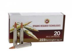 DRT Terminal Shock Hollow Point 223 Remington Ammo 55 gr 20 Round Box