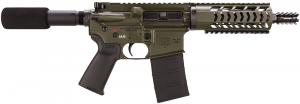 Diamondback Firearms DB15P Olive Drab Green10 Pistol 223 Rem/5.56 NATO 10.5 Orange Drab Green Ce