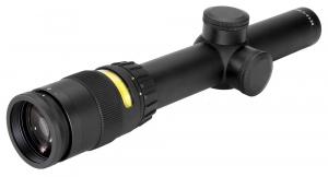 Trijicon AccuPoint 1-4x 24mm Duplex Crosshair / Amber Dot Reticle Rifle Scope - TR24D200070
